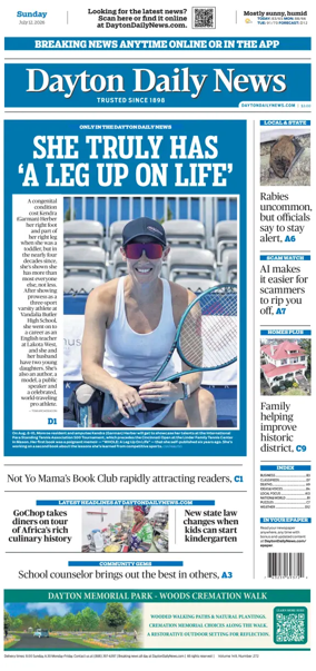 Cover of Dayton Daily News