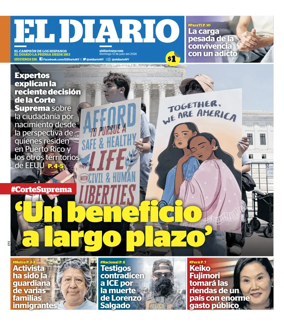 Cover of El Diario