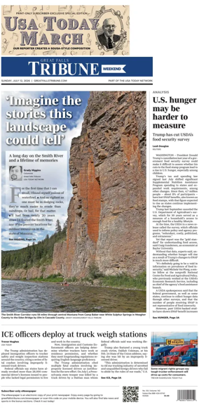 Cover of Great Falls Tribune