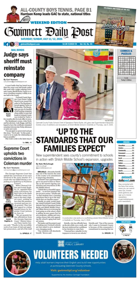 Cover of Gwinnett Daily Post