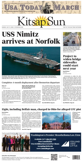Cover of Kitsap Sun