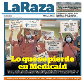 Cover of La Raza Chicago