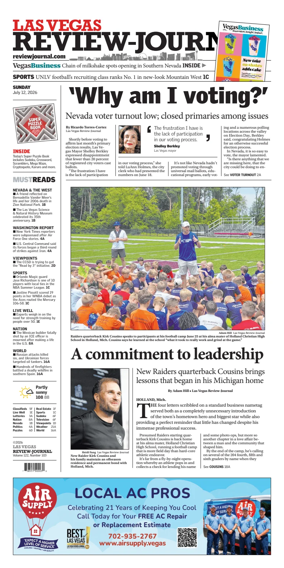 Cover of Las Vegas Review-Journal (Sunday)