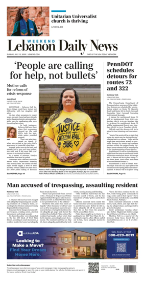 Cover of Lebanon Daily News