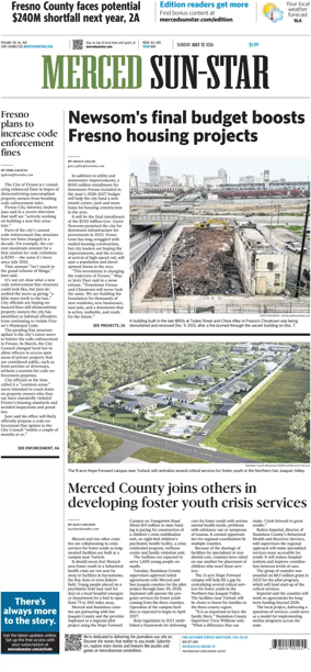 Cover of Merced Sun-Star (Weekend)