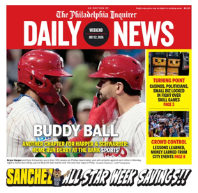 Cover of Philadelphia Daily News