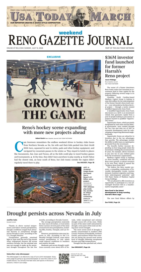 Cover of Reno Gazette Journal
