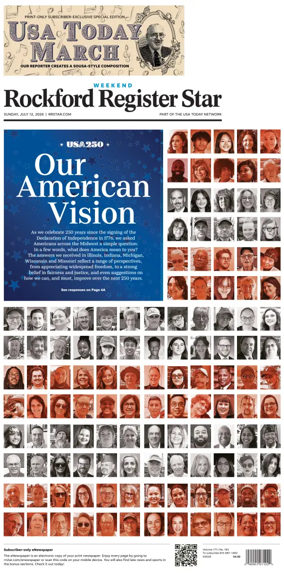 Cover of Rockford Register Star