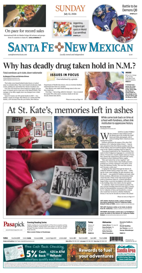 Cover of Santa Fe New Mexican