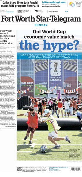 Cover of Star-Telegram (Sunday)