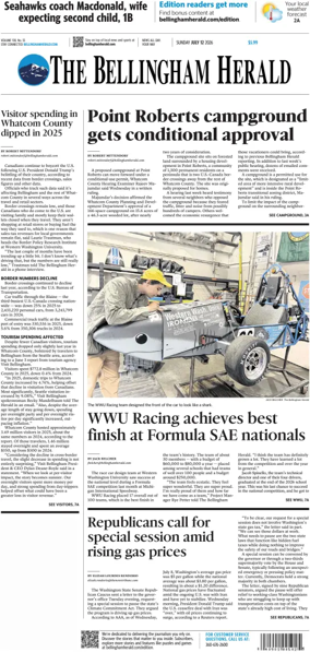Cover of The Bellingham Herald (Sunday)
