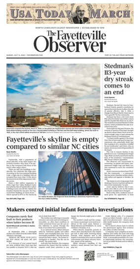 Cover of The Fayetteville Observer
