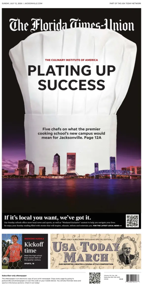 Cover of The Florida Times-Union