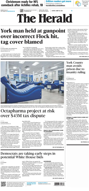 Cover of The Herald (Rock Hill)