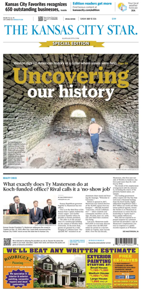 Cover of The Kansas City Star (Sunday)