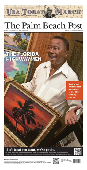 Cover of The Palm Beach Post