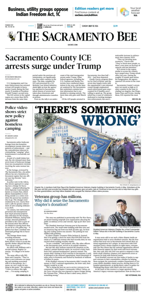 Cover of The Sacramento Bee (Sunday)