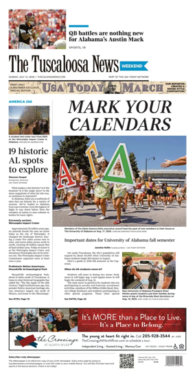 Cover of The Tuscaloosa News
