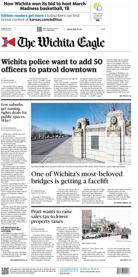 Cover of The Wichita Eagle (Sunday)