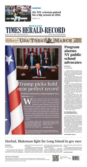 Cover of Times Herald-Record