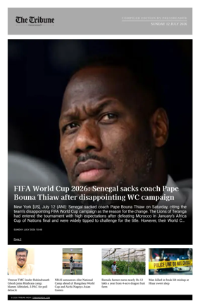 Cover of Tribune India - Compiled Edition