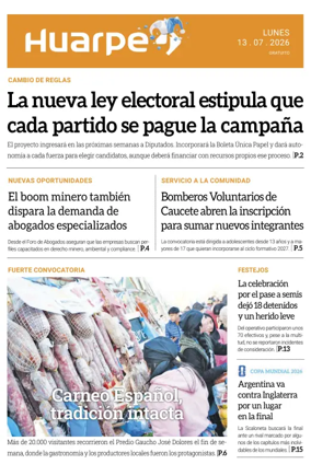 Cover of Diario Huarpe