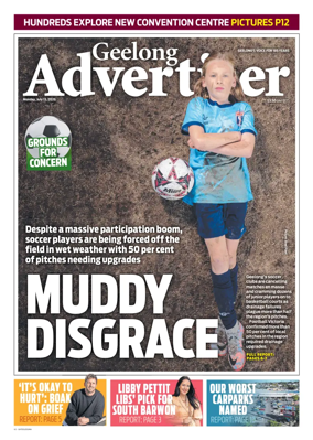 Cover of Geelong Advertiser