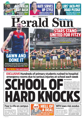 Cover of Herald Sun