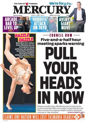 Cover of Mercury (Hobart)