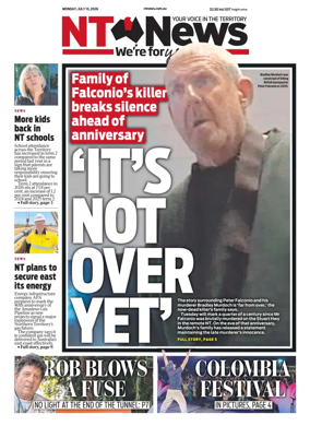Cover of NT News