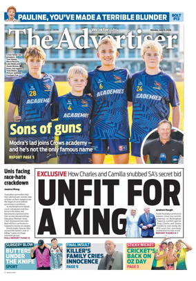 Cover of The Advertiser