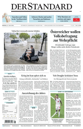 Cover of Der Standard