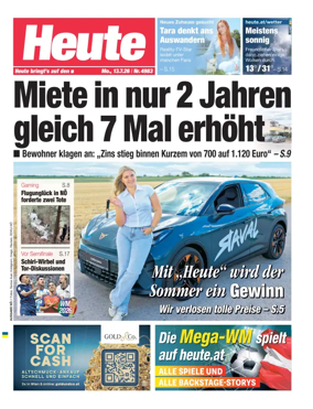 Cover of Heute - Niederosterreich Ausgabe