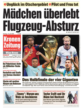 Cover of Kronen Zeitung