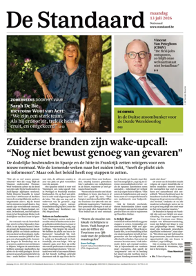 Cover of De Standaard