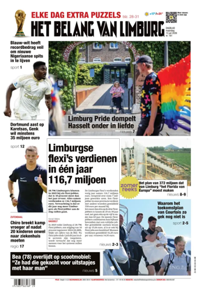 Cover of Het Belang van Limburg
