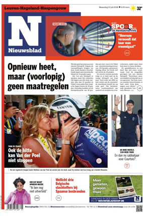 Cover of Het Nieuwsblad