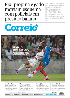 Cover of Correio da Bahia
