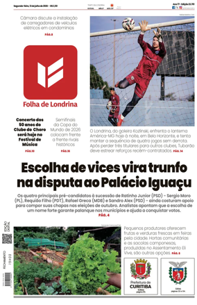 Cover of Folha de Londrina