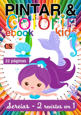 Cover of Pintar e Colorir Kids