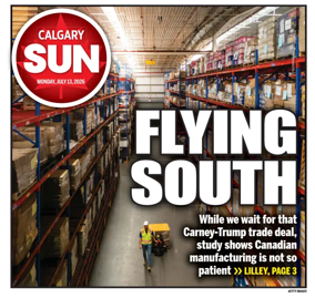 Cover of Calgary Sun