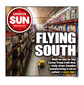 Cover of Edmonton Sun