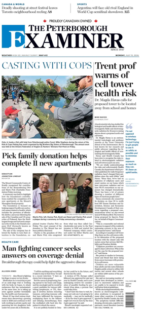 Cover of The Peterborough Examiner