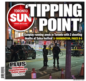 Cover of Toronto Sun