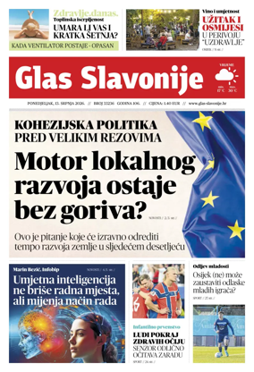 Cover of Glas Slavonije