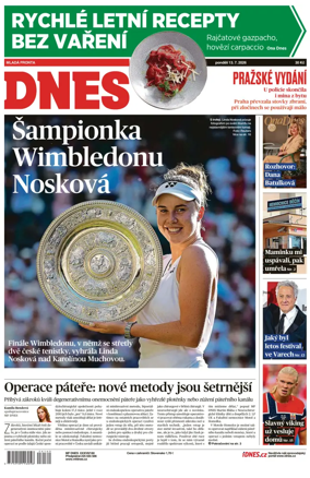 Cover of MF DNES