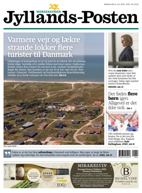 Cover of Jyllands-Posten