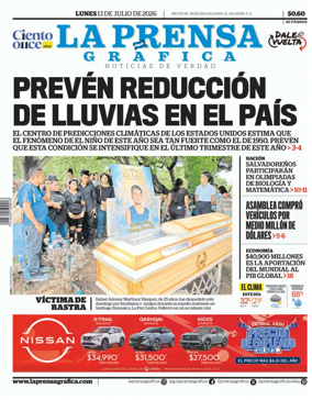 Cover of La Prensa Grafica