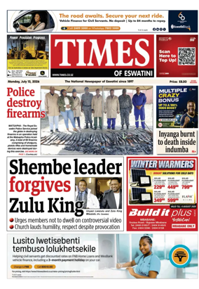 Cover of Times of Eswatini