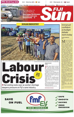Cover of Fiji Sun